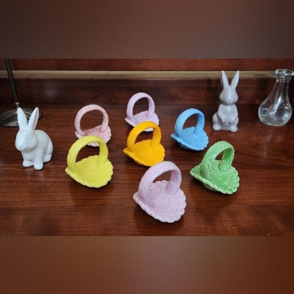 Vintage Colorful Ceramic Miniature 